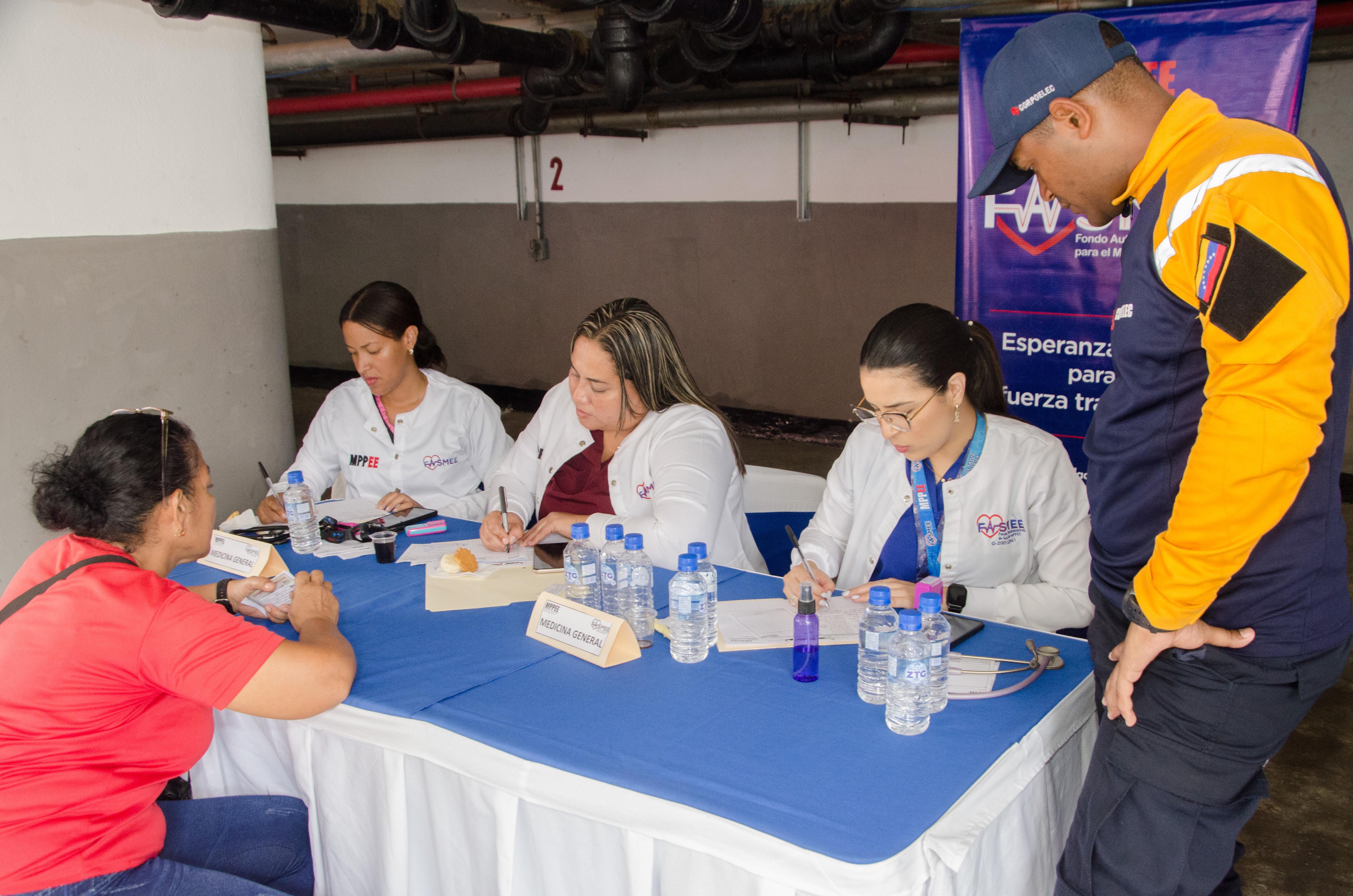 Jornada integral de salud y alimentación se desarrolló en CORPOELEC «Guanape» en La Guaira